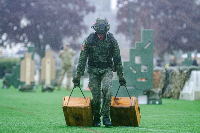 Day 2 of the annual Sandhurst Military Skills Competition is hosted at the U.S. Military Academy. Photo by Jorge Garcia/ USMA PAO -- BA007.