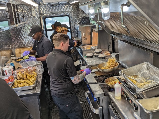 10th Mountain Division culinary specialists back on the road with the Culinary Outpost Food Truck