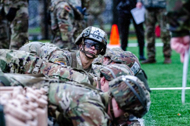 Day 2 of the annual Sandhurst Military Skills Competition is hosted at the U.S. Military Academy. Photo by Jorge Garcia/ USMA PAO -- BA007.