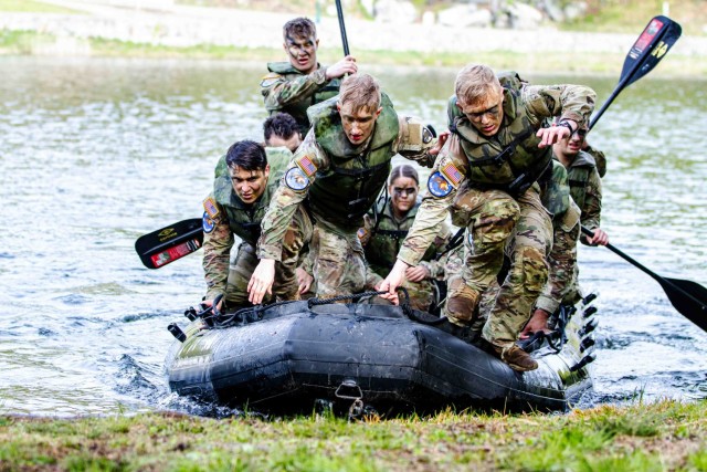 Day 1 of the annual Sandhurst Military Skills Competition is hosted at the U.S. Military Academy. Photo by Jorge Garcia/ USMA PAO -- BA007.