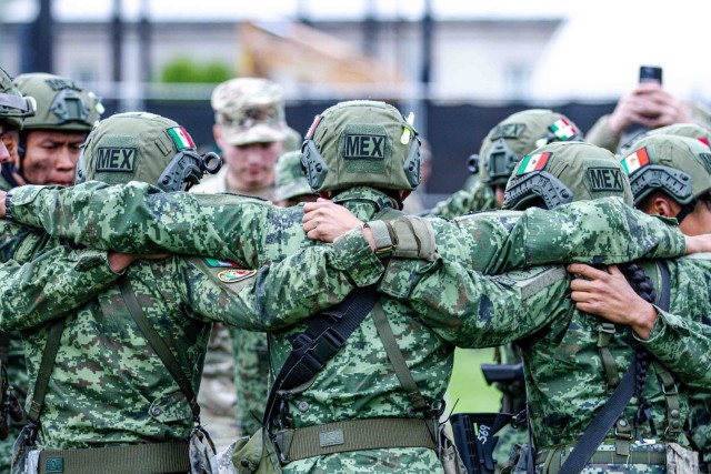 Day 1 of the annual Sandhurst Military Skills Competition is hosted at the U.S. Military Academy. Photo by Jorge Garcia/ USMA PAO -- BA007.