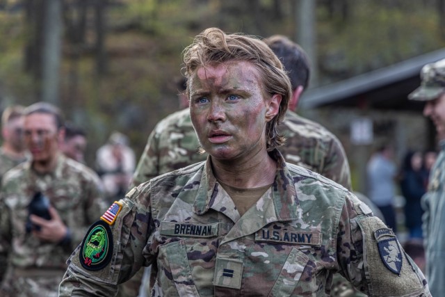 Cadets compete in Sandhurst, April 28, 2023. The annual Sandhurst Military Skills Competition is hosted at the U.S. Military Academy (USMA), April 28-29, 2023. The competition has undergone multiple changes since it started in 1967. This year is a...