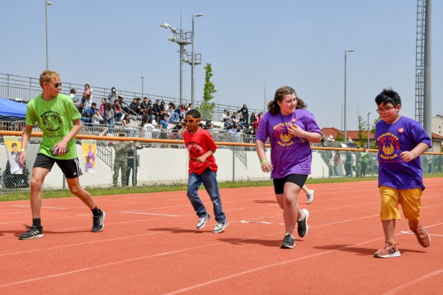 First joint Korean-American Special Olympics event takes place at Humphreys
