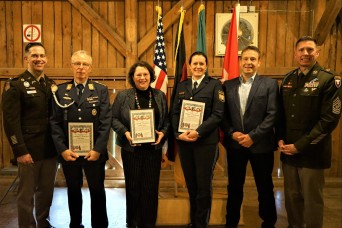 7ATC Commanding General honors Good Neighbors of Ansbach and Illesheim