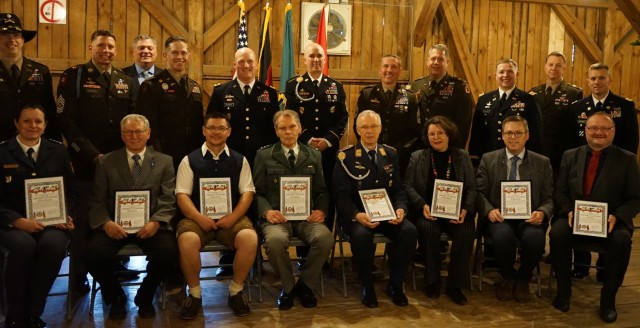 7ATC Commanding General honors Good Neighbors of Ansbach and Illesheim