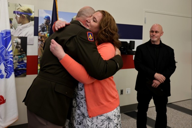 Katie Kazor and Col. Anthony J. Kazor