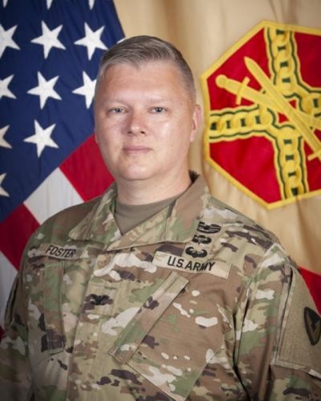 Col. Chad R. Foster, Garrison Commander — Fort Hood