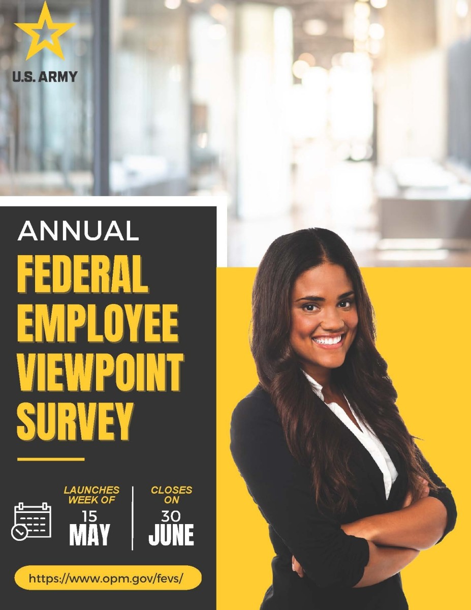 New Federal Employee Viewpoint Survey quickly approaching! Article