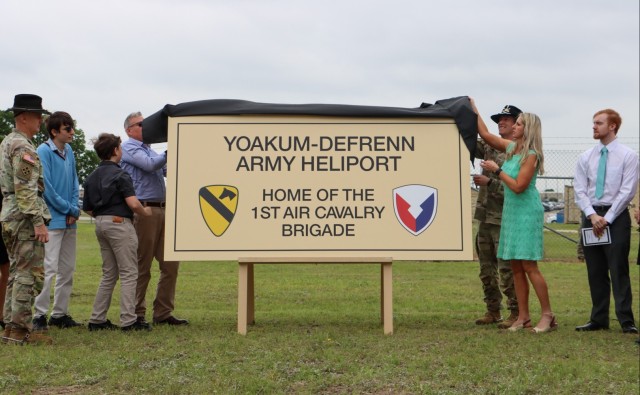 1st Cavalry Division Renames Airfield During Dedication Ceremony