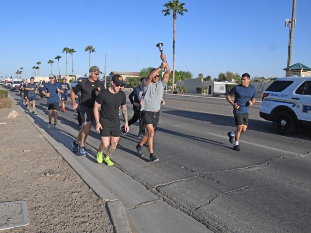YPG Soldiers proudly participate in Special Olympics Torch Run