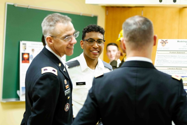 The latest in West Point research and technology was on full display as 1,000 cadets showcase more than 400 research projects to modernize the Army and lead the way in various scientific endeavors and other academic pursuits during the 24th annual...