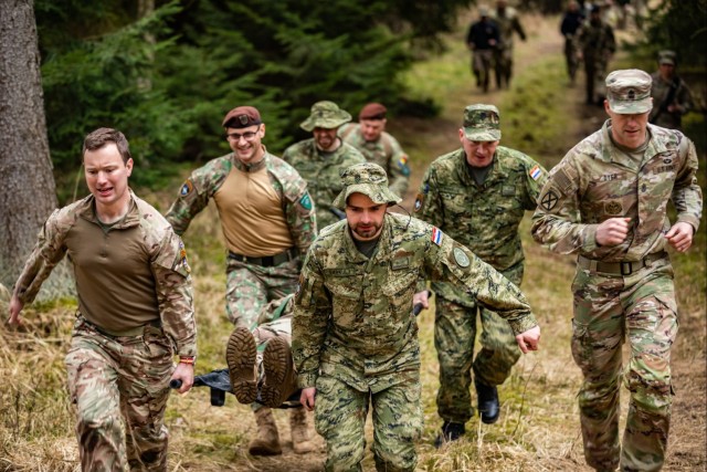 Multinational Spur Ride 2023 at eFP Battle Group Poland