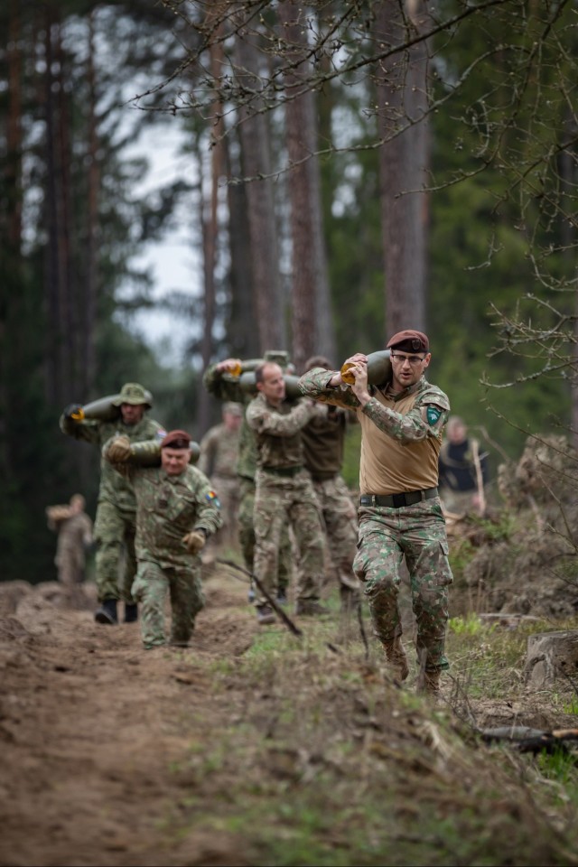 Multinational Spur Ride 2023 at eFP Battle Group Poland