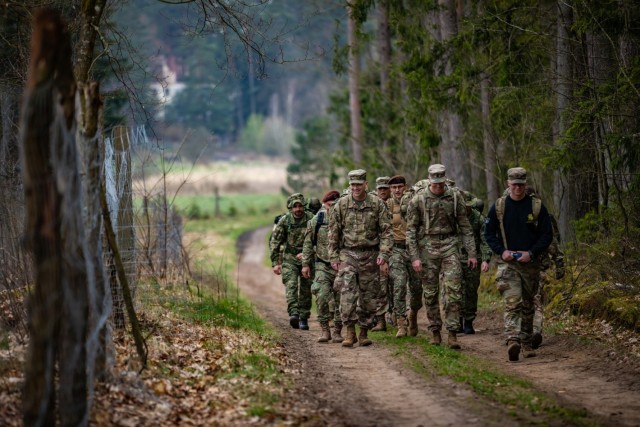 Multinational Spur Ride 2023 at eFP Battle Group Poland