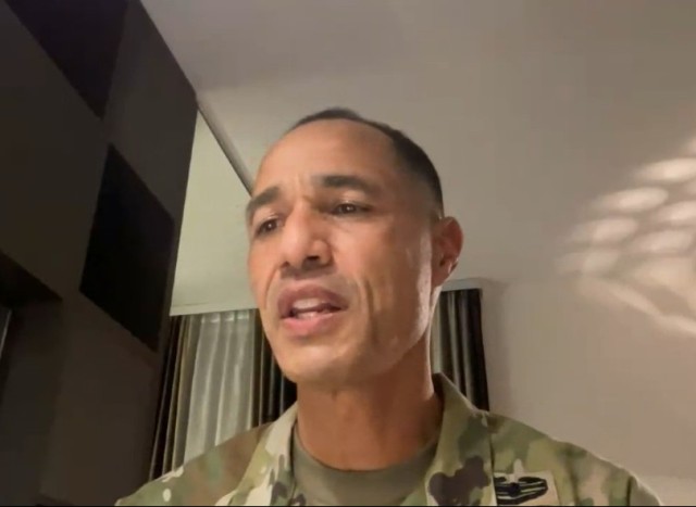 Screenshot of  Maj. Gen. Robert Edmonson II