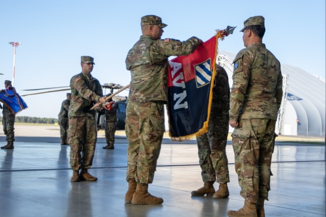 3rd Combat Aviation Brigade conducts Transfer of Authority Ceremony ...