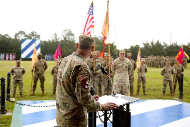 Base of the Pyramid change of command