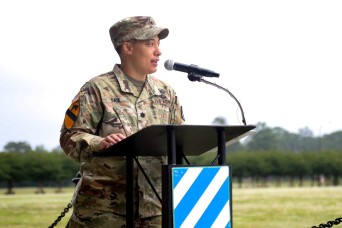 FORT STEWART, Ga. - Soldiers, Family members and friends from across the 3rd Division Sustainment Brigade witnessed the 87th Division Sustainment Suppor...