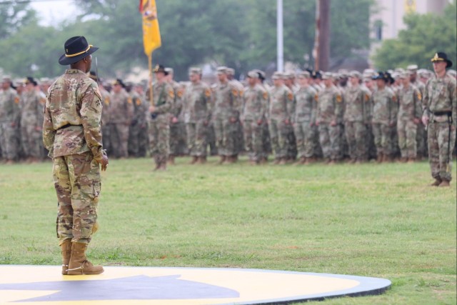 Command Sgt. Maj. Jackson Assumption of Responsibility