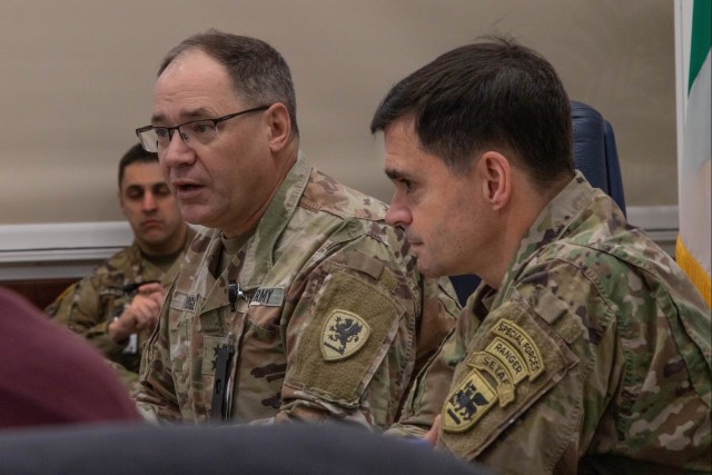 SETAF-AF leadership welcomes Michigan National Guard&#39;s Adjutant General