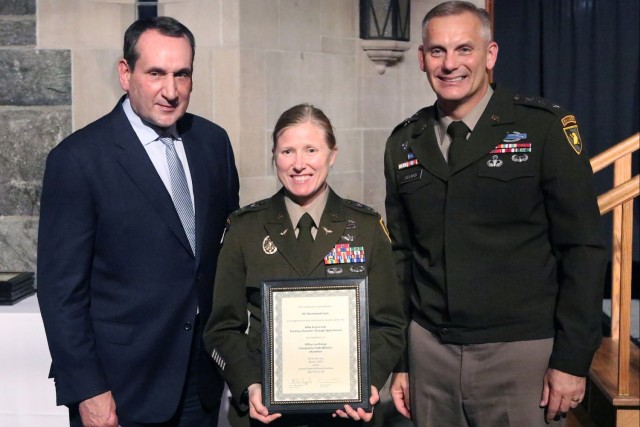 Coach K Teaching Character Through Sport Award Recognizes Awardees For Commitment To Character, Leadership