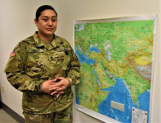 Childhood artistry helps Soldier become ASC’s only geospatial engineer