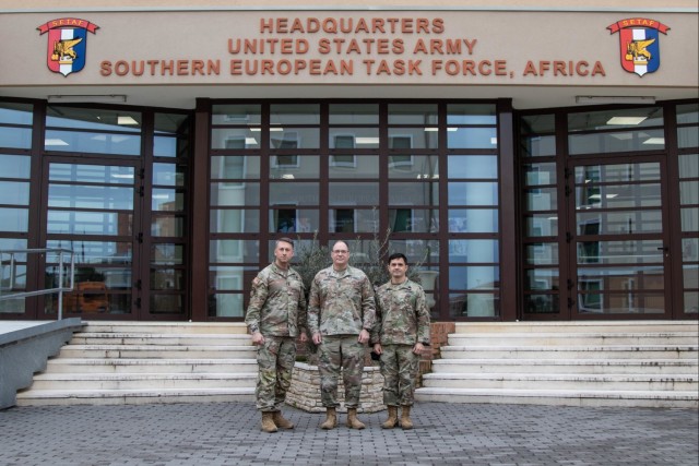 SETAF-AF leadership welcomes Michigan National Guard&#39;s Adjutant General