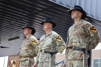 Div Cav Holds First Change of Command