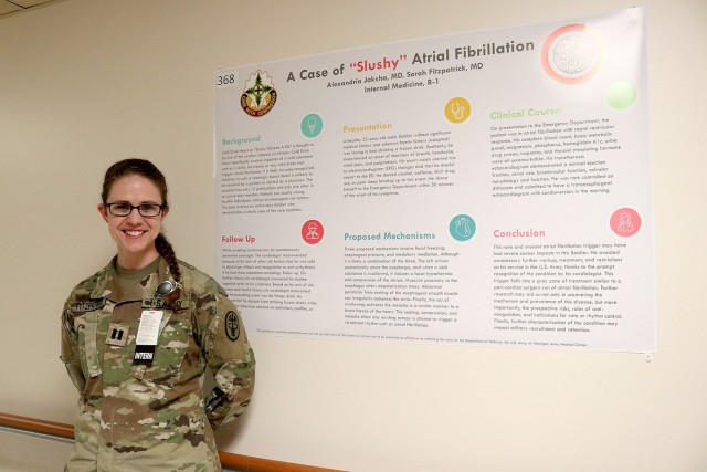Capt. Fitzpatrick and her poster