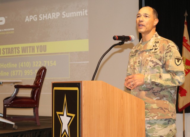APG Senior Commander Maj. Gen. Robert L. Edmonson II