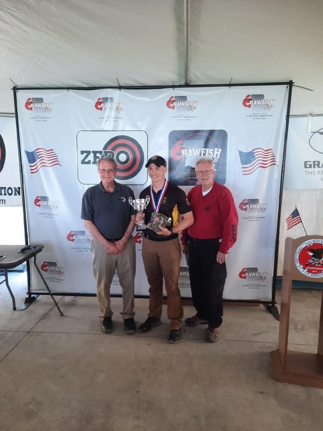 Crawfish Cup Champion is a U.S. Army Soldier