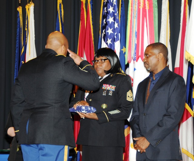 Flag presentation