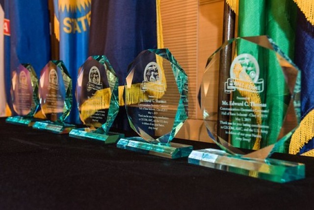 Hall of Fame trophies