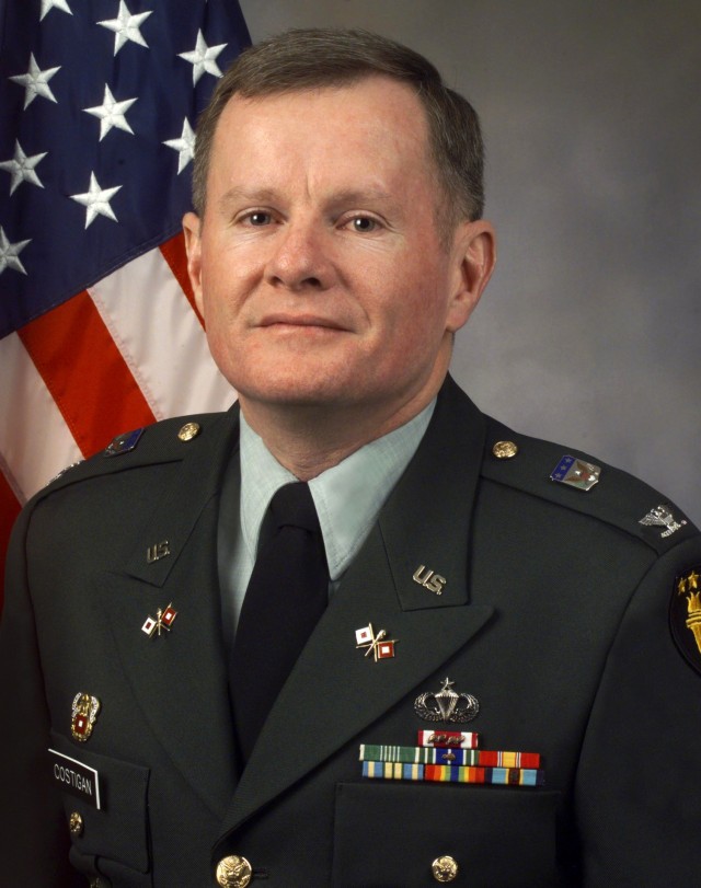Retired Col. James F. Costigan