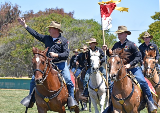 ‘Keeping Tradition Alive’: ‘Blackhorse’ rides again at Presidio of Monterey
