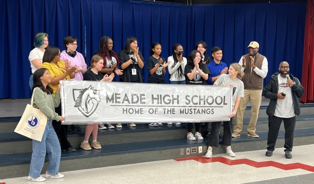 Meade High School unveil new school colors