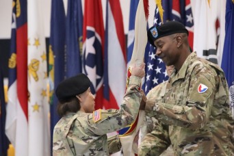 CAMP WALKER, South Korea – The 403rd Army Field Support Brigade conducted a relinquishment of responsibility ceremony for Command Sgt. Maj. Christopher...