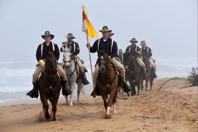 ‘Keeping Tradition Alive’: ‘Blackhorse’ rides again at Presidio of Monterey