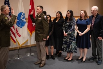 ILSC Chief Warrant Officer William DeLong receives promotion to CW5