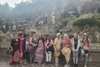 FORT HUACHUCA, Ariz. – Ten women took a pilgrimage to visit the Basilica of Our Lady of Guadalupe in Mexico City, Mexico, at the end of April. The group...