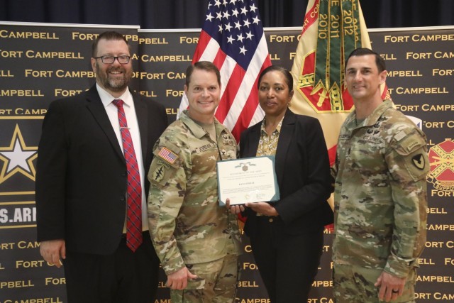 Two MICC employees among Fort Campbell annual award winners