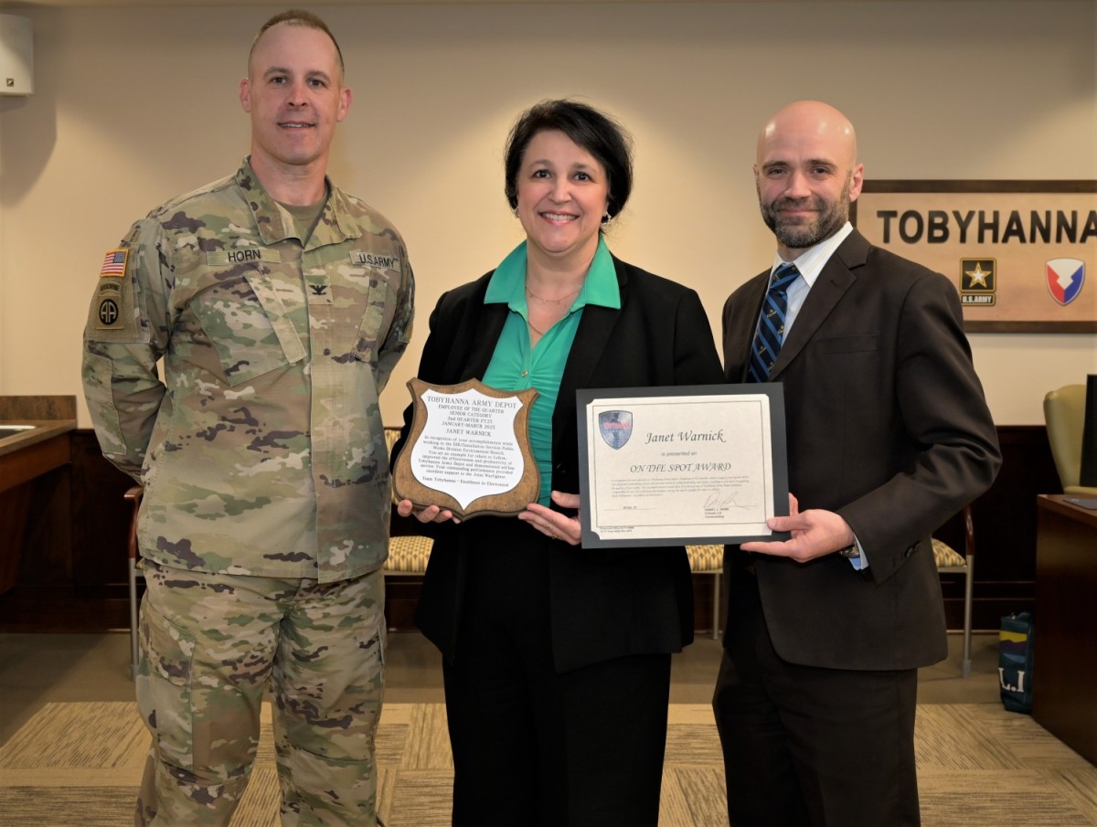 Tobyhanna Employees Of The Quarter Lauded For Selflessness, Attention ...