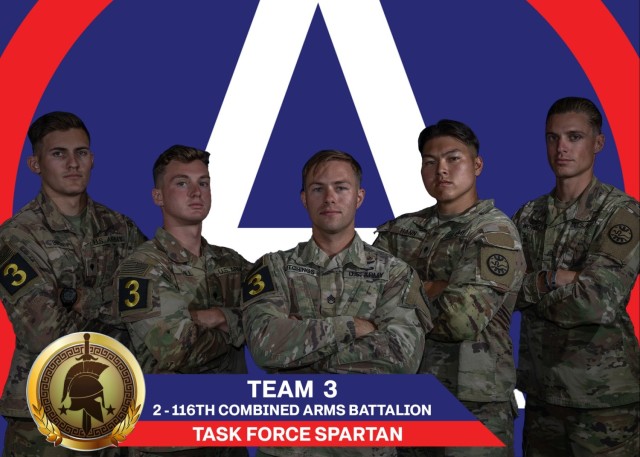 Best Squad Competition 2023 Team 3: 1-160th Infantry