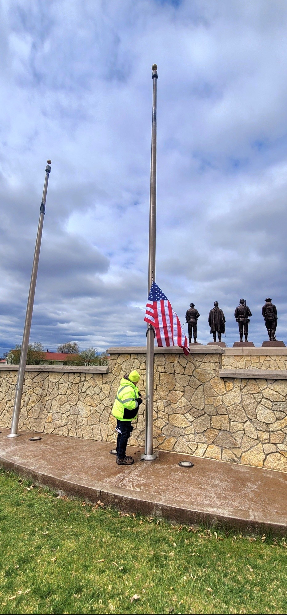 Photo Story: Flags raised for 2023 at Fort McCoy's Veterans Memorial ...