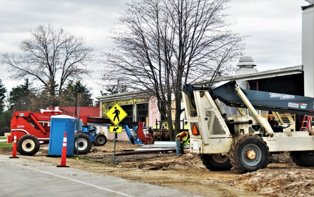 Renovation of Fort McCoy&#39;s Rumpel Fitness Center continues; progress at approximately 60 percent completion