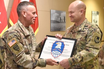 Changing of the Guard for SMDC’s Command Chief Warrant Officer