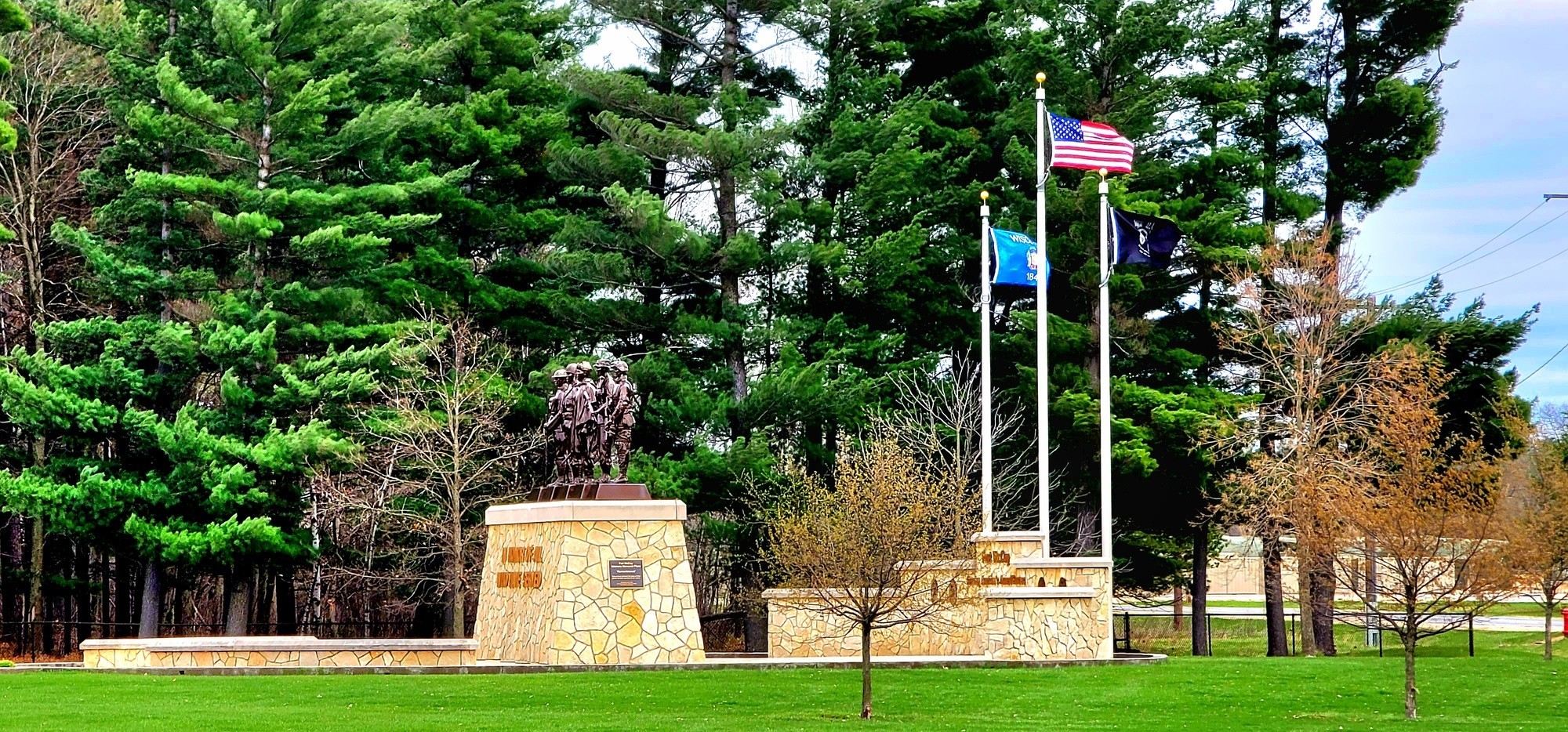 Photo Story Flags raised for 2023 at Fort McCoy's Veterans Memorial