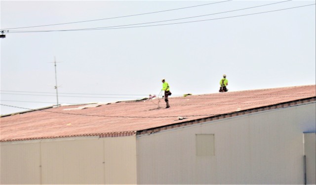 Renovation of Fort McCoy&#39;s Rumpel Fitness Center continues; progress at approximately 60 percent completion