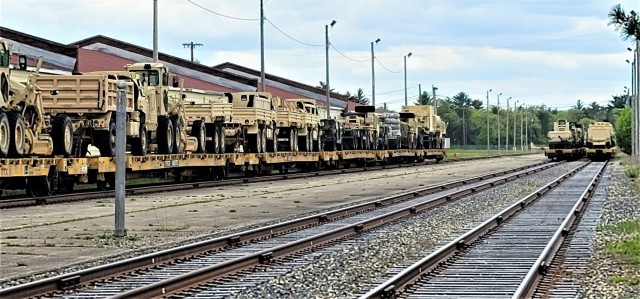 Fort McCoy supports first major rail movement of 2023