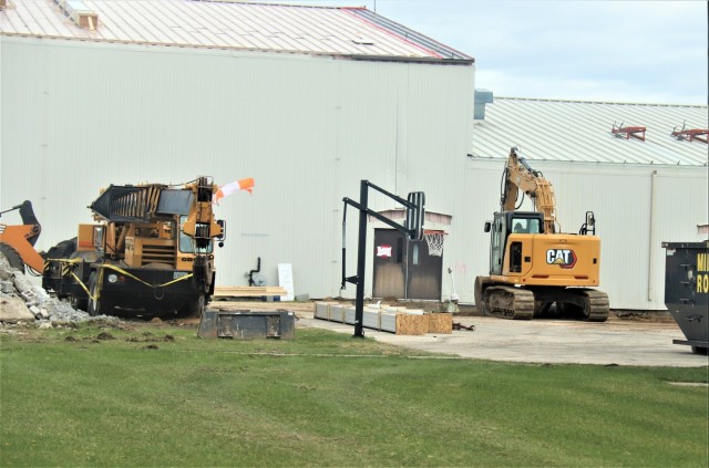 Renovation of Fort McCoy&#39;s Rumpel Fitness Center continues; progress at approximately 60 percent completion